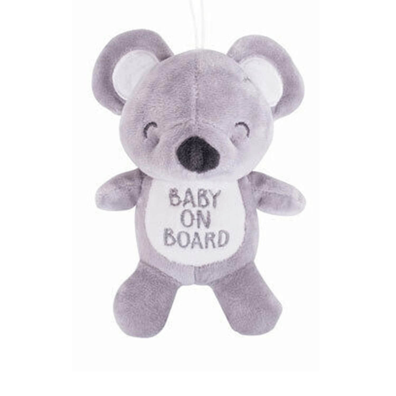 First Steps Plush Baby on Board Sign